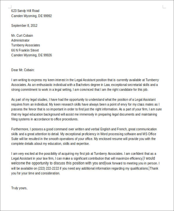 Short Cover Letter For It Pictures