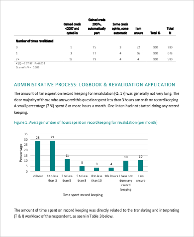 Sample Survey Report 9 Examples In Pdf Word - survey data analysis report sample