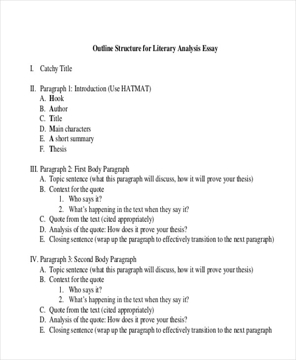 book report essay format