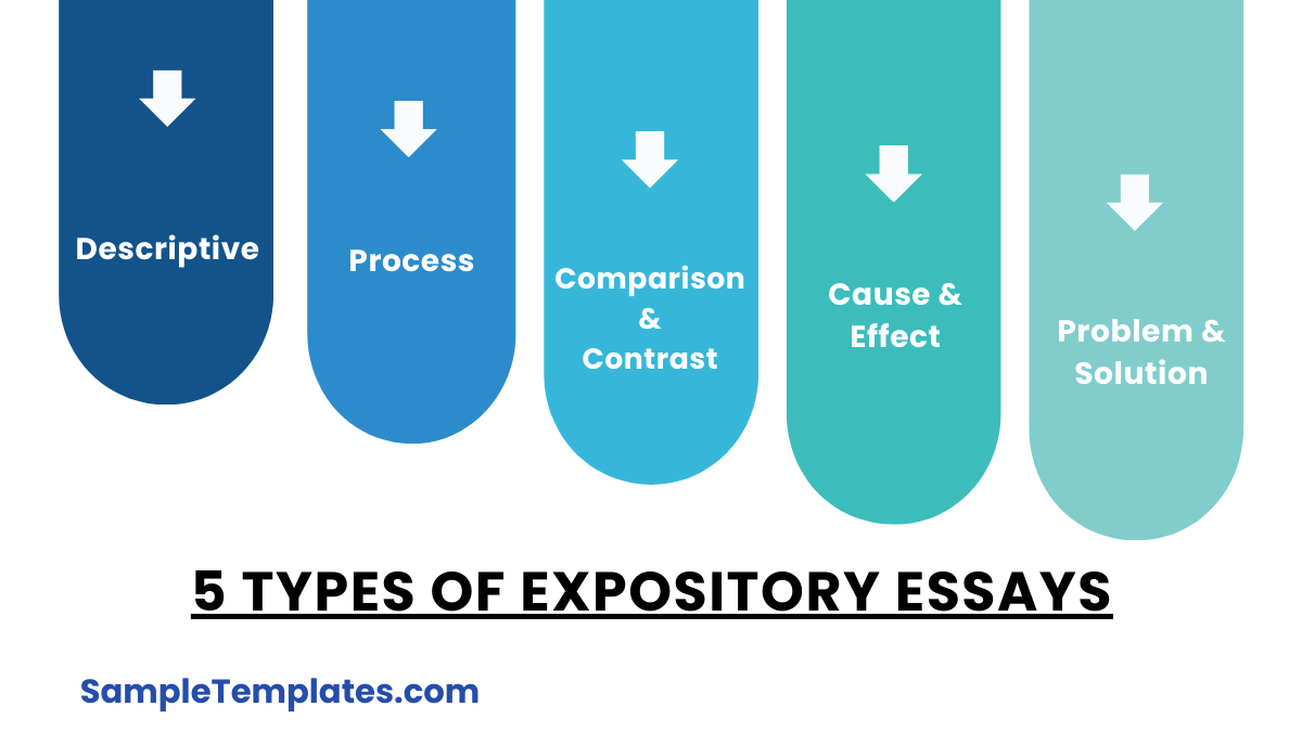 5 types of expository essays