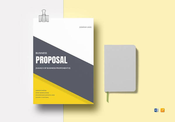 modern microsoft word template for business proposal