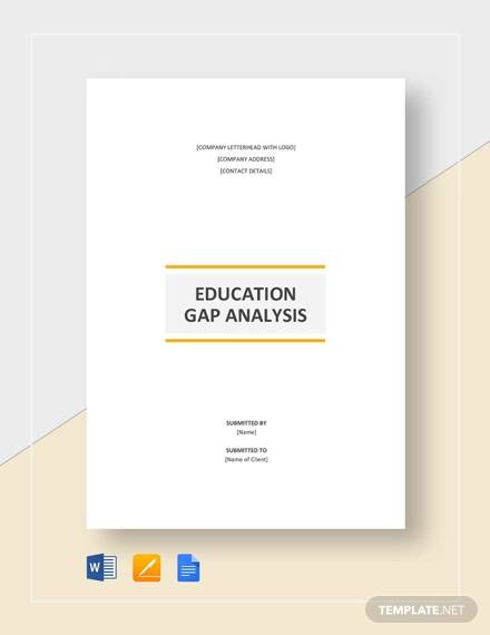 education gap analysis