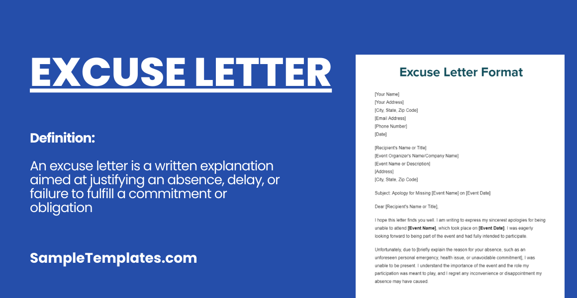 excuse-letter