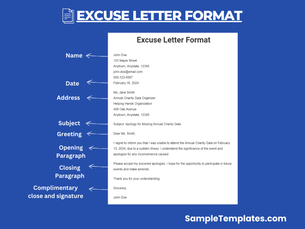 excuse letters format 1024x768