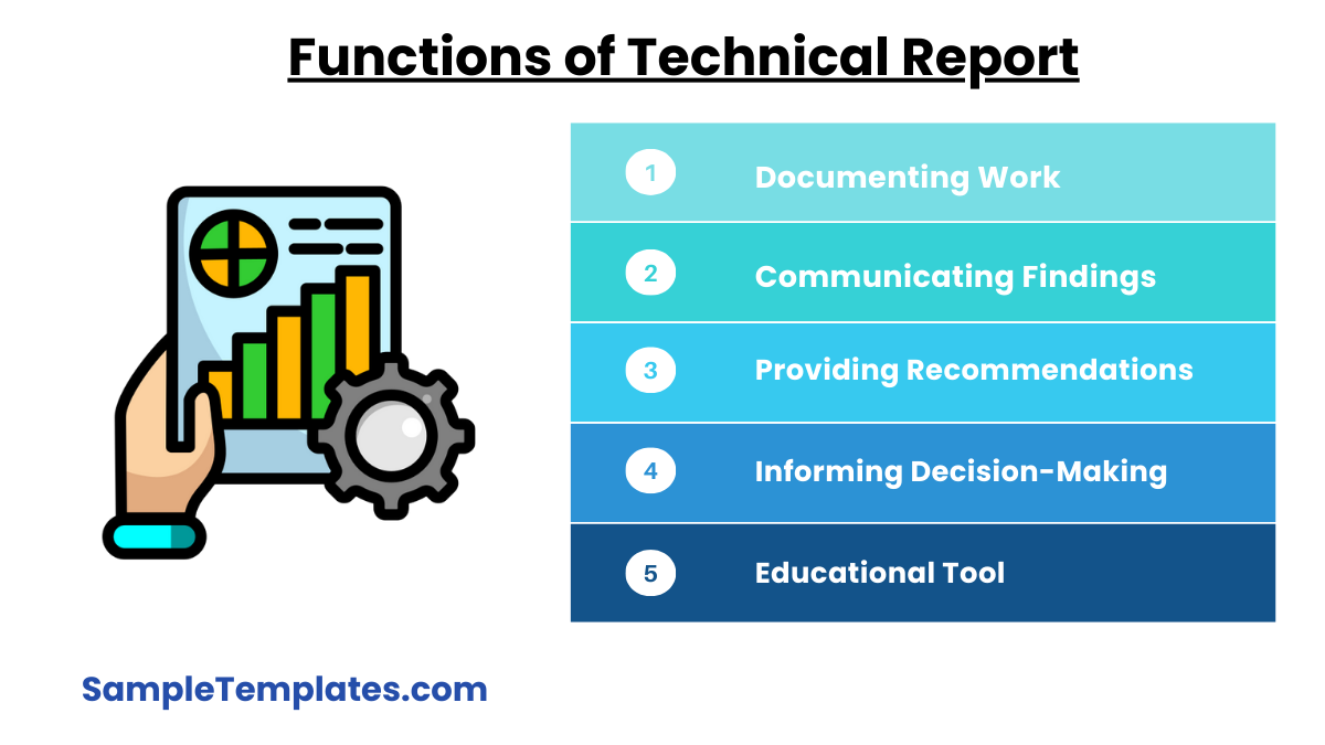 functions of technical report