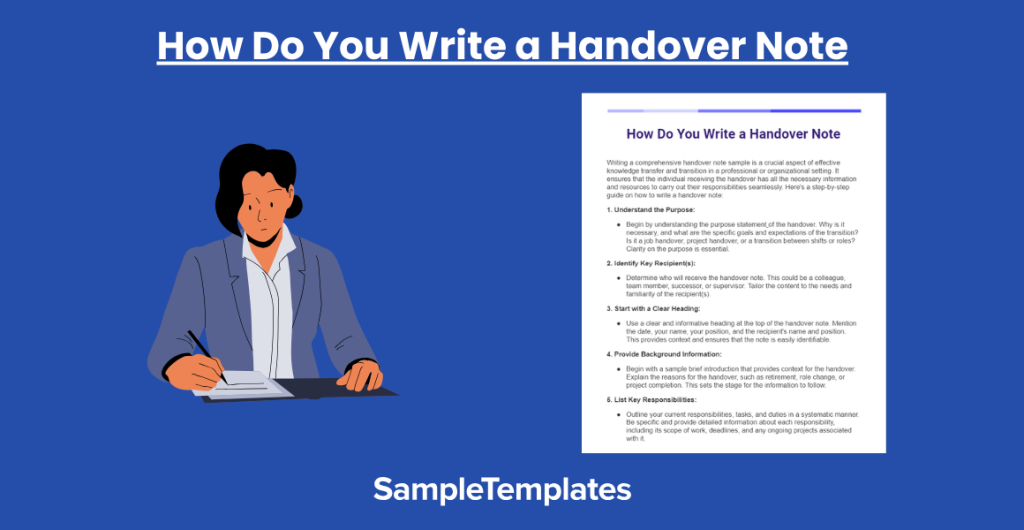 how do you write a handover note 1024x530