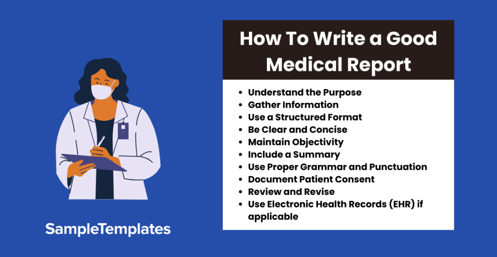 how to write a good medical report 1024x530