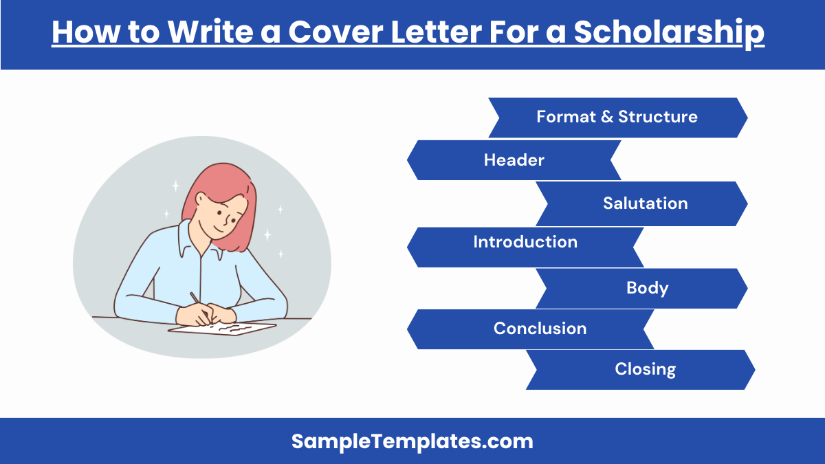how to write a cover letter for a scholarship