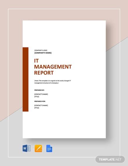 FREE 17+ Sample Management Reports in Google Docs | MS Word | Apple Pages