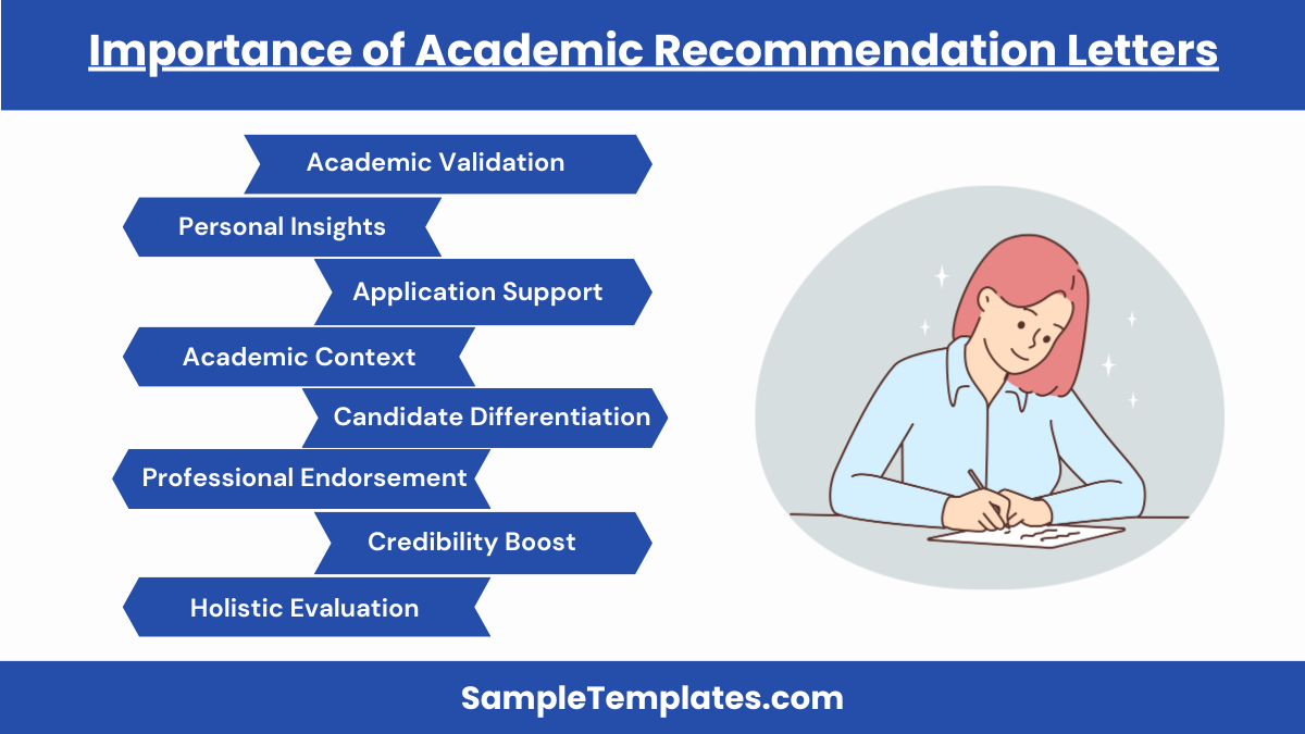 importance of academic recommendation letters