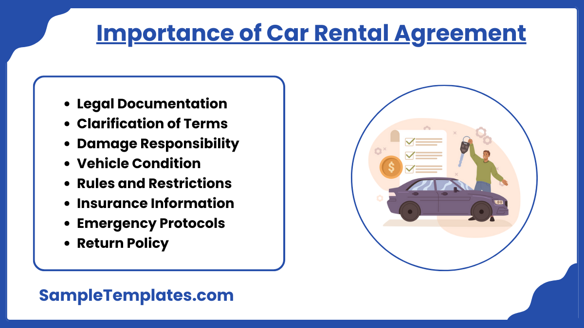 importance of car rental agreement