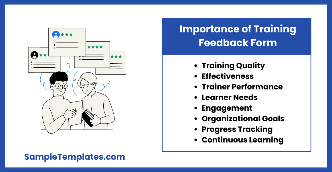 importance of training feedback form