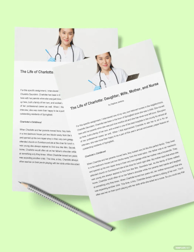 nursing interview essay template