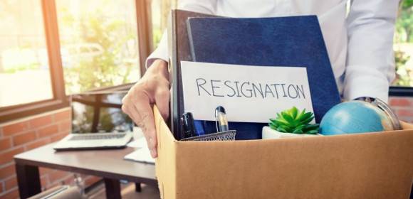 one day resignation letter