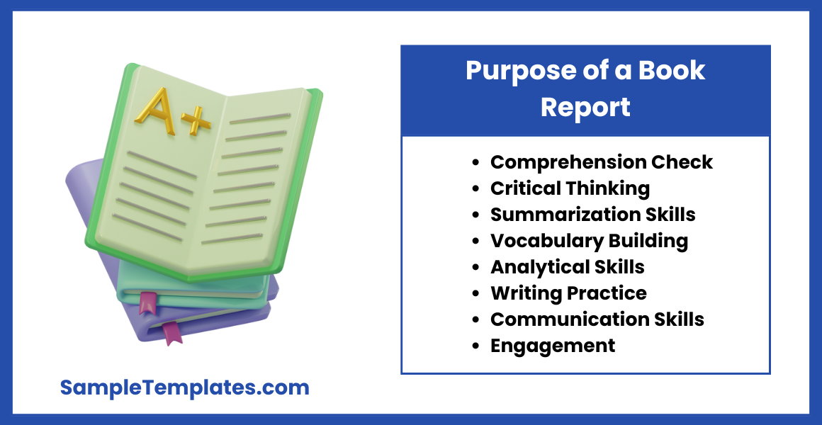 purpose of a book report