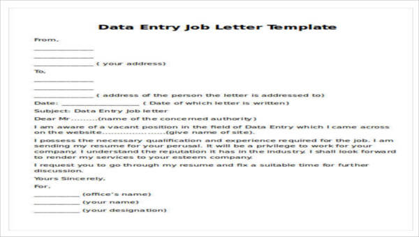 36++ Proposal Letter For Job Application best example