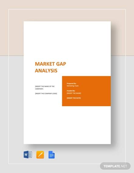 sample market gap analysis