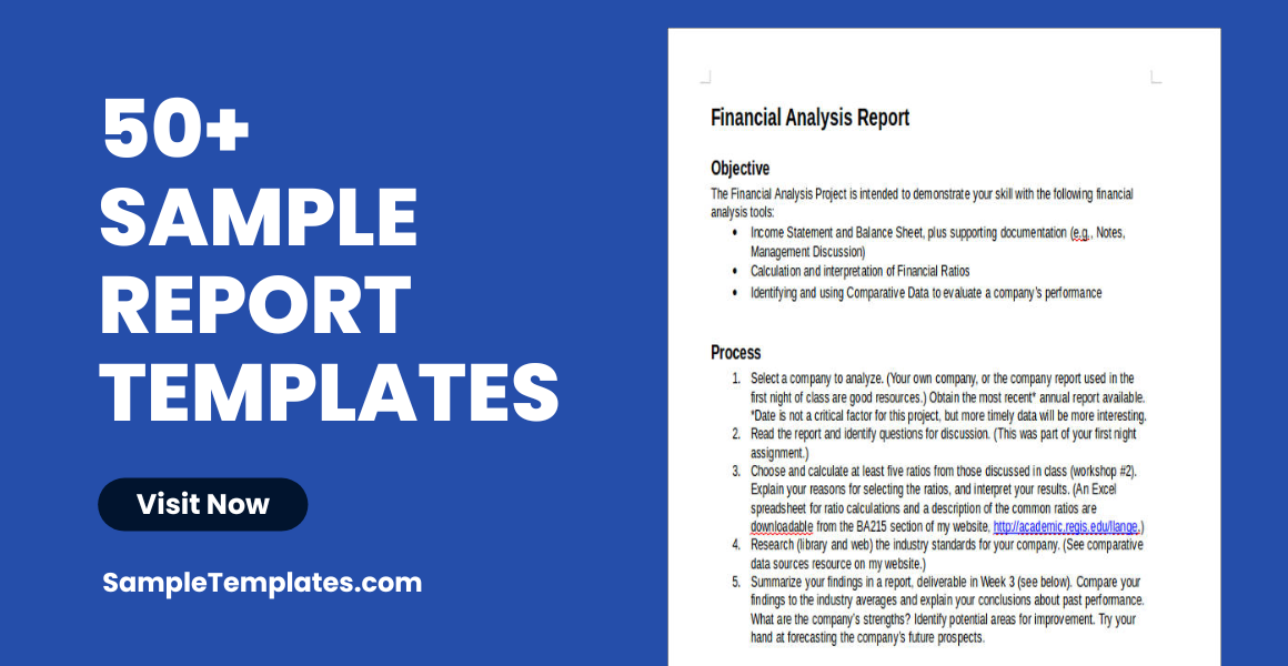 sample report template