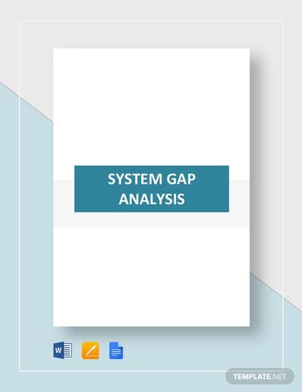 system gap analysis