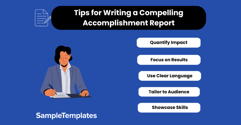 tips for writing a compelling accomplishment report 1024x530