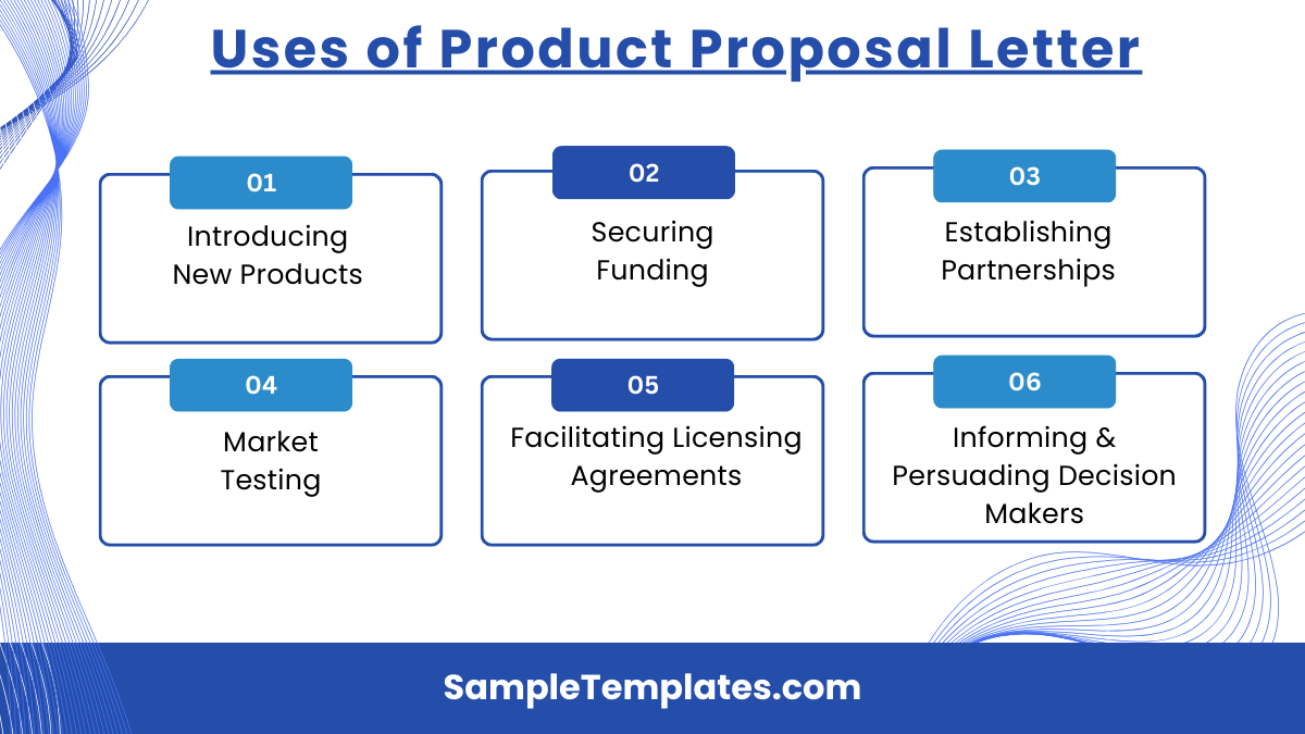 uses of product proposal letter