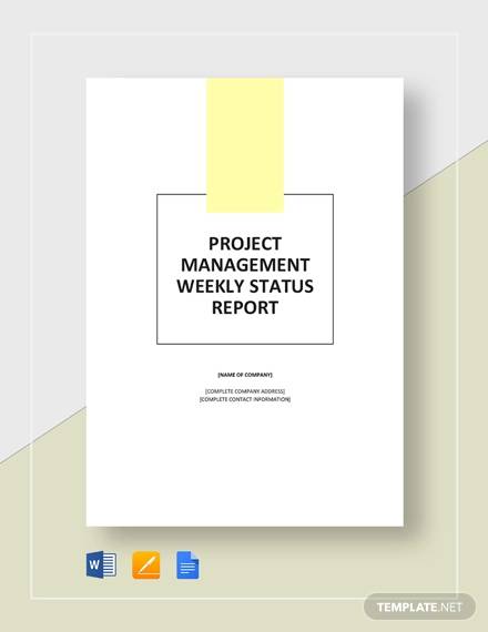 weekly project management 