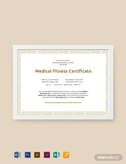 free medical fitness