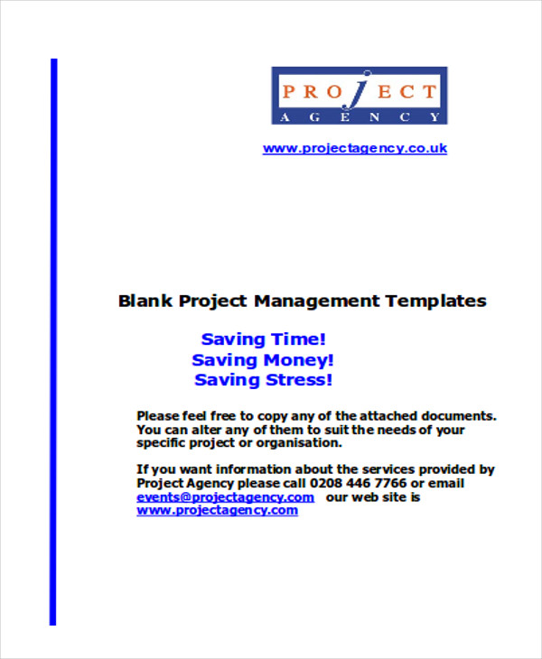 project management report sample