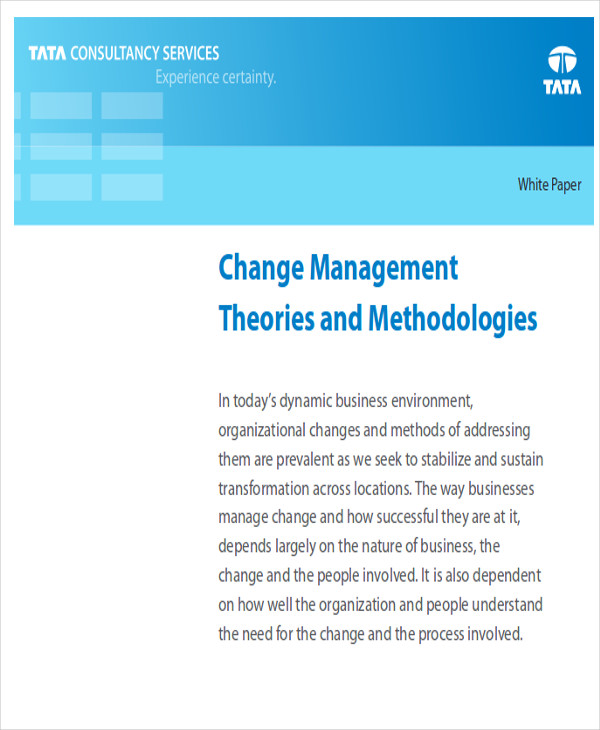 free change management report