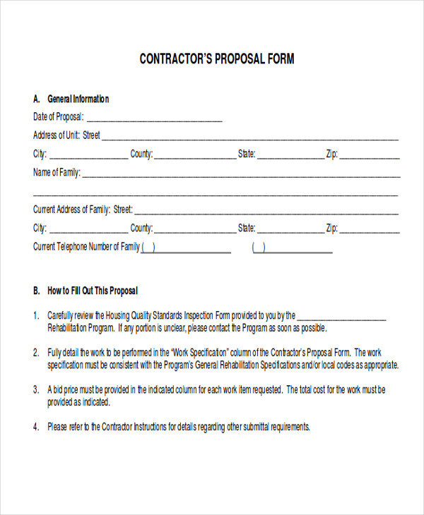 general contractor proposal forms1
