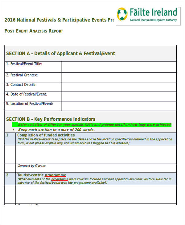 Post Event Report Template Classles Democracy