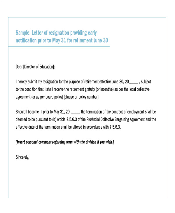 Resignation Letter Asking For Early Release Printable Online