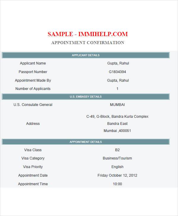 travel docs visa appointment