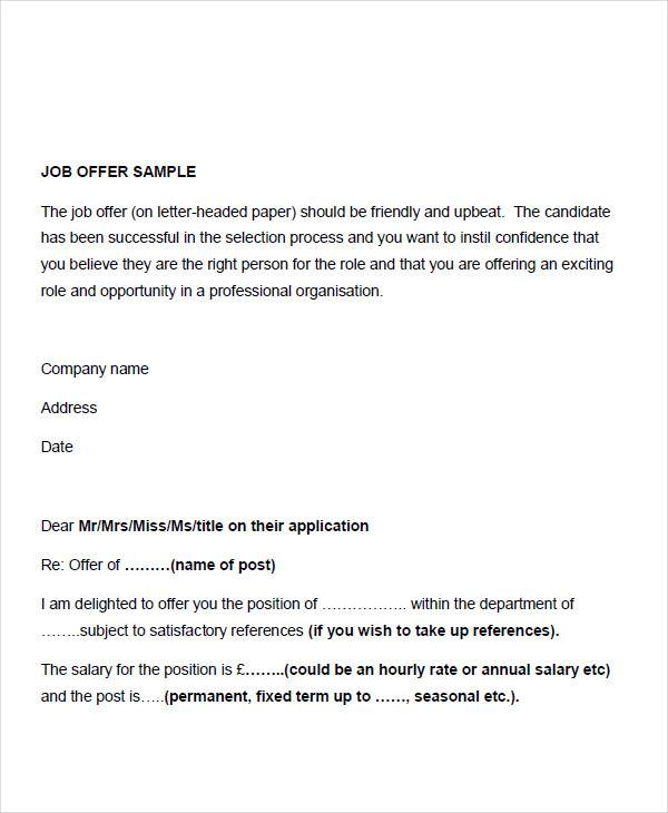 job offer appointment letter3