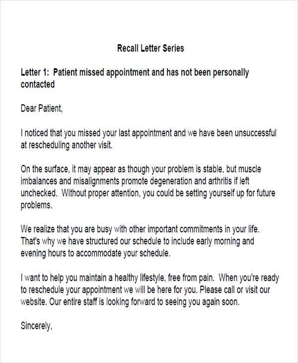 Patient Missed Appointment Letter Template Pdf Template Vrogue