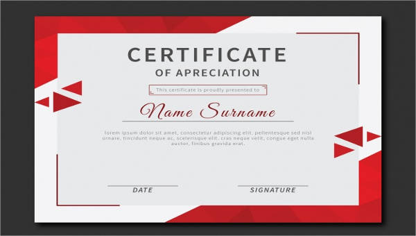  sample award certificates