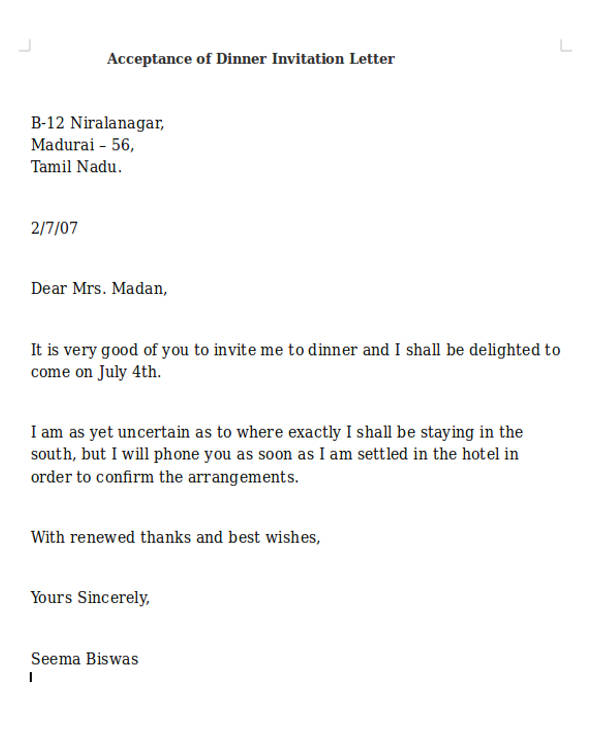 acceptance of dinner invitation letter1