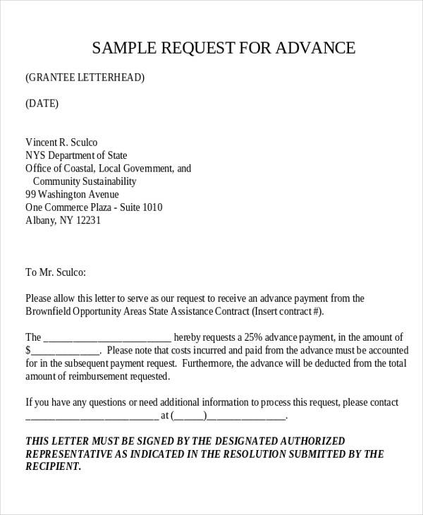 advance payment request letter1