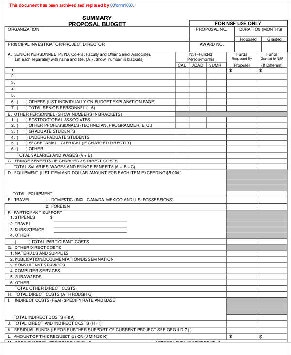 agency budget proposal form2