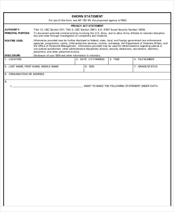 free-46-statement-forms-in-ms-word-pdf
