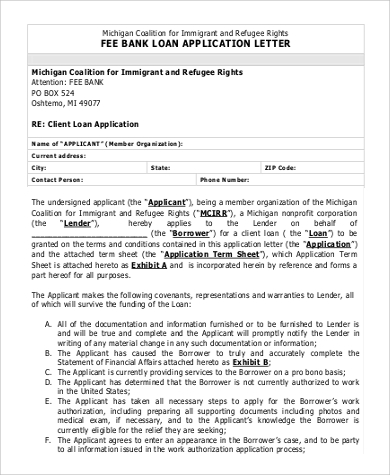 bank loan application letter1