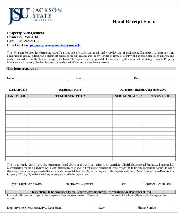 free 38 sample receipt forms in pdf