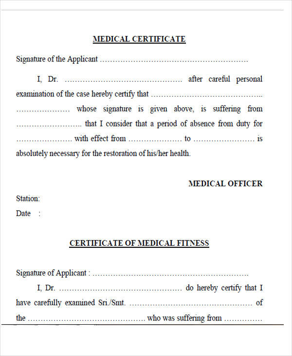 Free Sample Medical Forms In Pdf