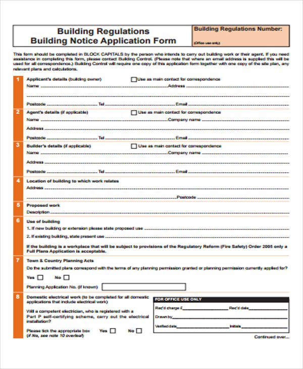 39 free notice forms rent application form pdf