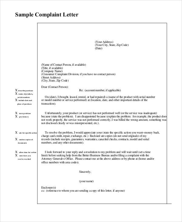 business communication complaint letter1