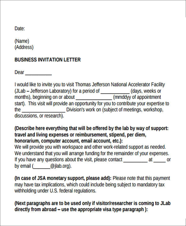 business meeting invitation letter3