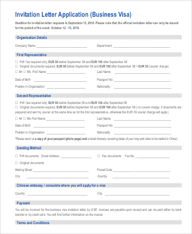 business visa application letter2