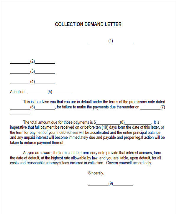 collection demand for payment letter2