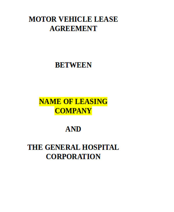 commercial vehicle lease purchase agreement