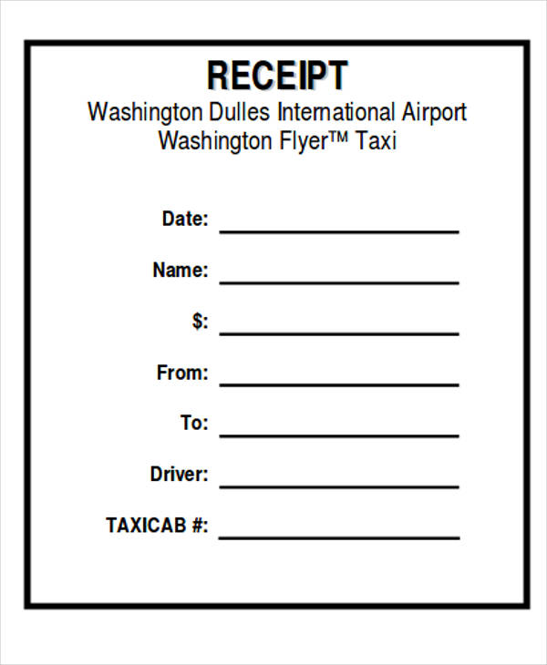 template driver salary slip Receipt Payment  24 Formats PDF  Word,